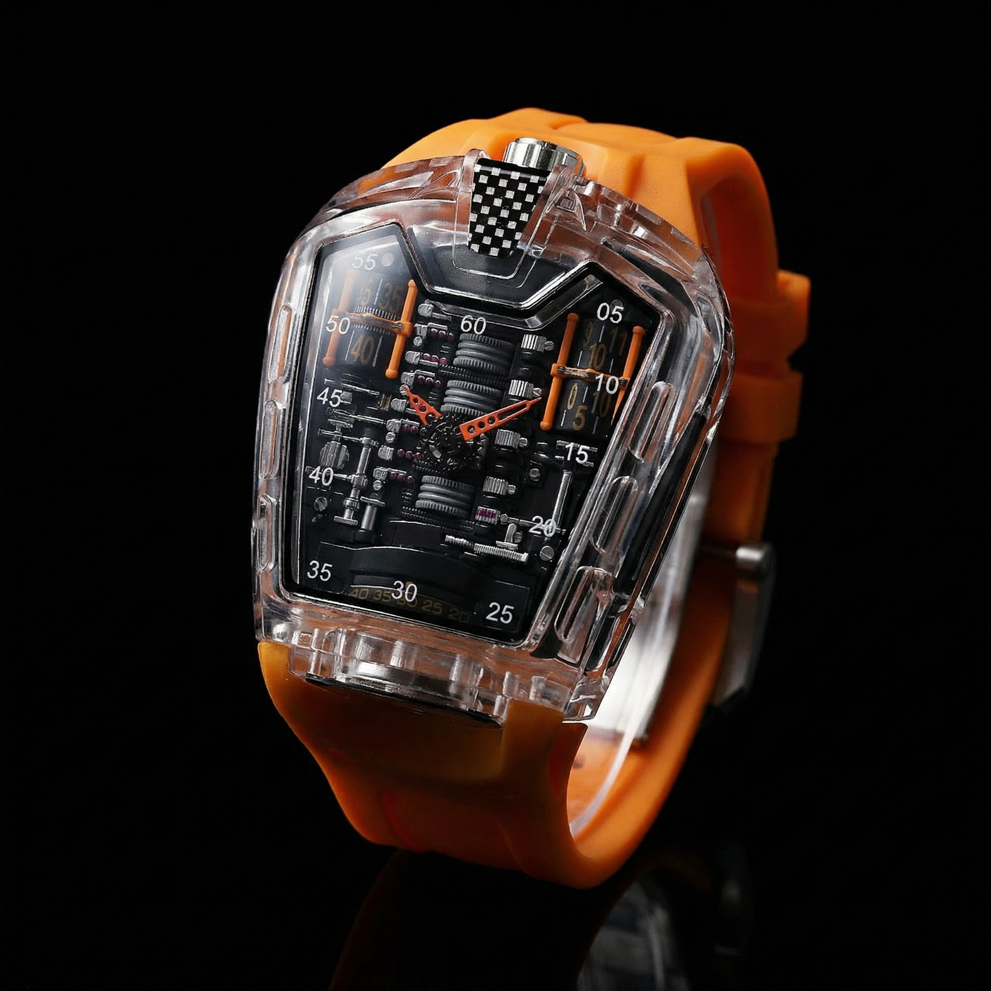 THE CHIRON - Hypercar- Inspired Skeleton Watch